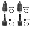 ASTARPRO 4pcs Front Upper and Lower Ball Joints Replacement for