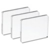 PATIKIL Acrylic Stamp Block, 3 Pack Stamping Block Rectangular Shape