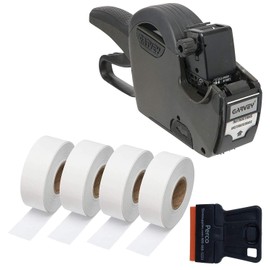 Pricing Labels for Garvey 18-6 One Line Price Gun Gx1812 (18-6, Starter Kit White)