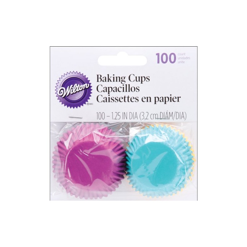 Wilton Baking Cups, Jewel Assorted, 100 ct