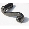 UHRIG Retro Door Handles, Wrought Iron Handle Set in Antique