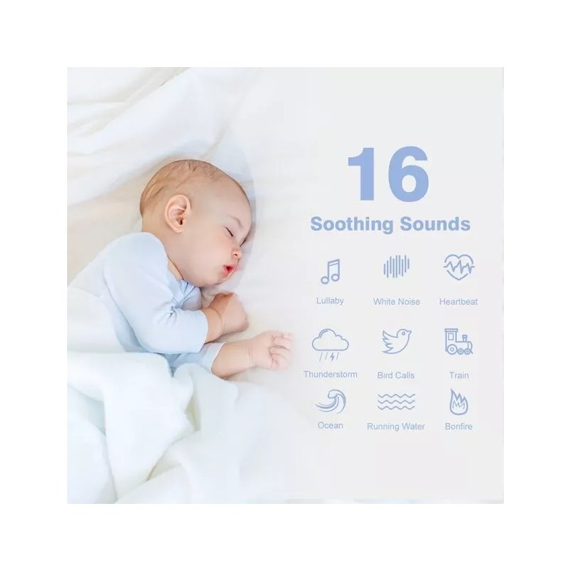 Easy@Home Portable Baby White Sound Machine: Easy@Home 2 in 1