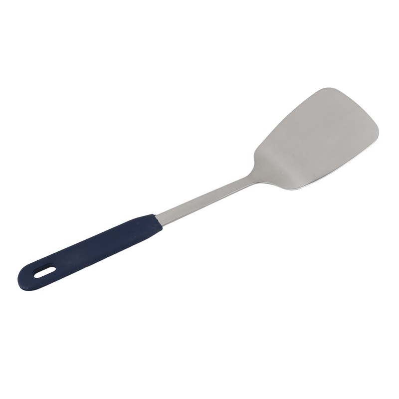 Cooking Spoon Rustproof Smoothly 304 Stainless Steel Spatula Skid Resistant
