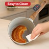 SALFORD 1.8 Quarts Aluminum Saucepan with Glass Lid – Nonstick