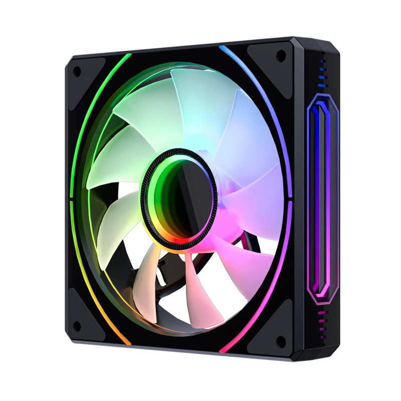 DS 120MM Computer Cooling Fans for Chassis Case, with Mirror