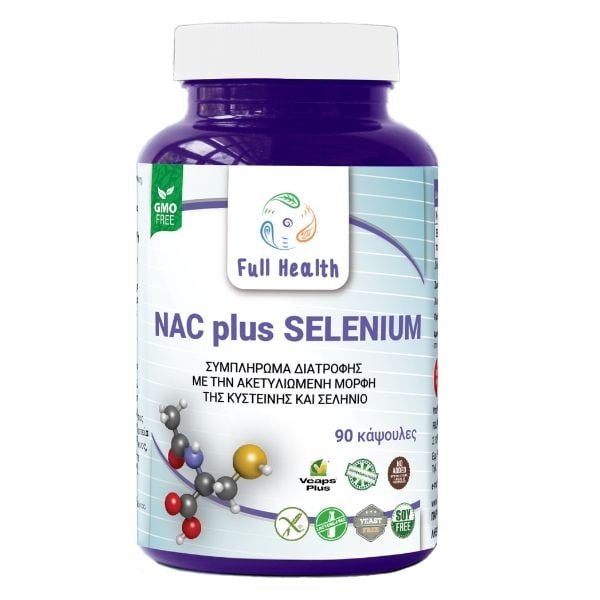 Full Health NAC Plus Selenium 90 capsules