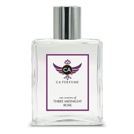 CA Perfume Impression of Three Midnight Rose For Women Replica Version Fragrance Dupes Concentrated Long Lasting Eau de Parfum Spray Refillable Atomizer Bottle 3.4 Fl Oz/100ml