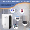 WiFi Booster,Wifi Extender Booster with 300Mbps 2.4GHz Fast Internet Relay