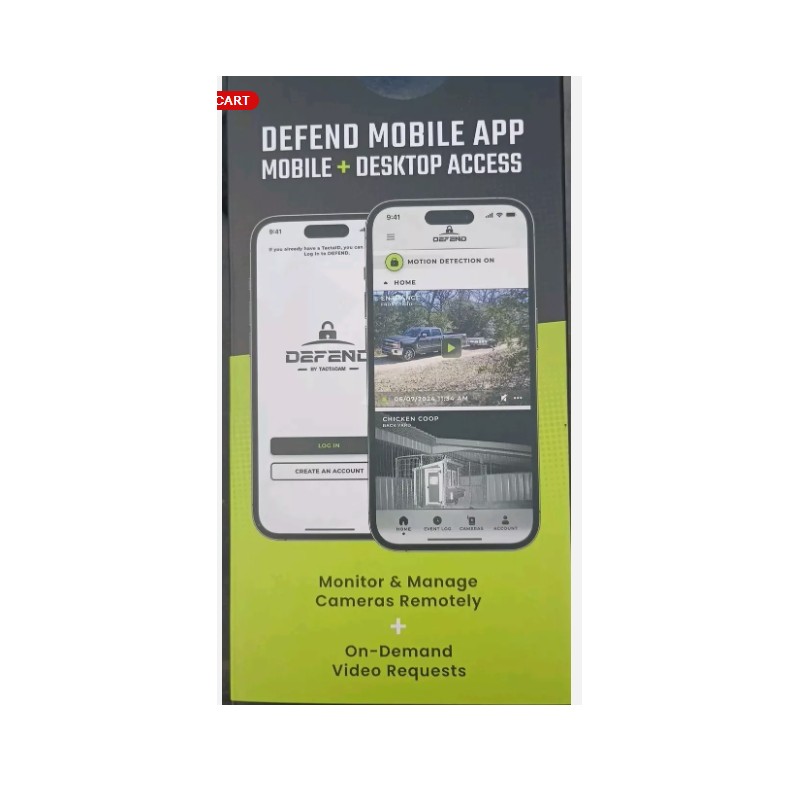 Tactacam Defend Cellular Security Camera DFD-GRD01