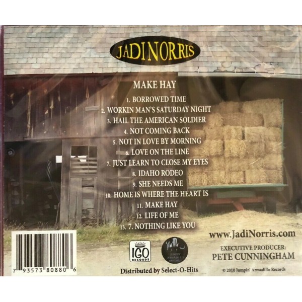 Make Hay by Jadi Norris (CD, Aug-2010, Jumpin' Armadillo Records)