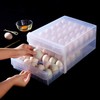 Hershuing 60 Grid Large Capacity Egg Holder for Refrigerator, Household