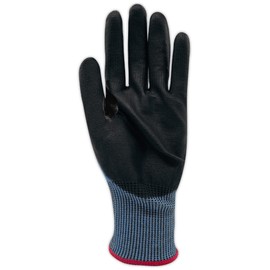 MAGID D-ROC AeroDex ANSI A7 Polyurethane Palm Coated Work Gloves, 1 Pair, Size 8/Medium, GPD782
