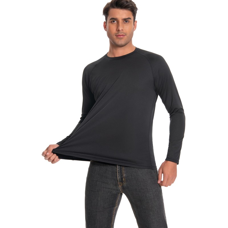 Runceptual Men's Sun Protection Shirts UPF 50+ UV Long Sleeve