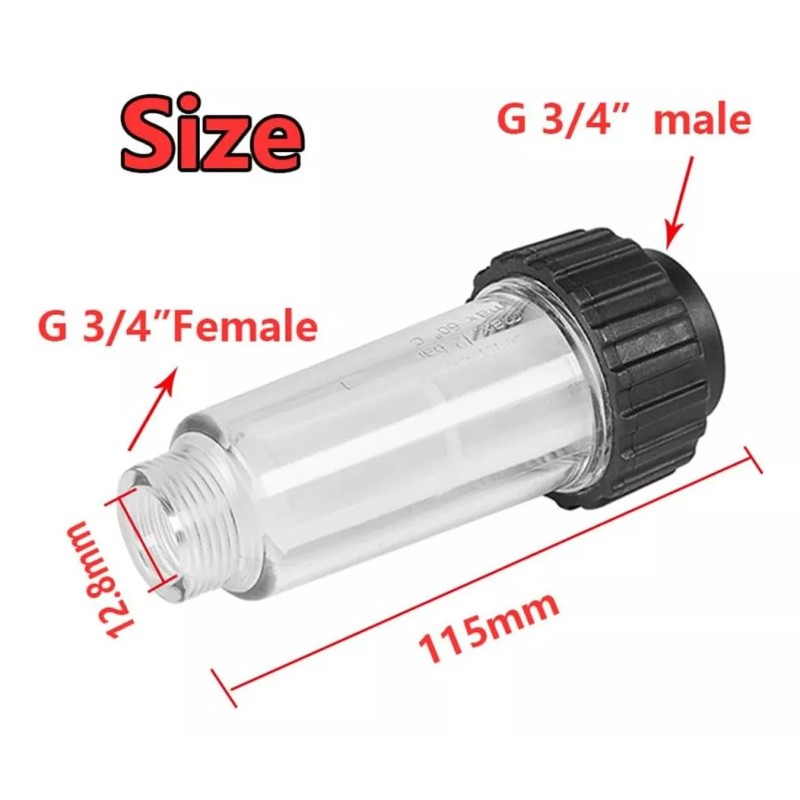 +Mu Filtro Agua Para Hidro Lavadoras De Alta Presión 2pcs