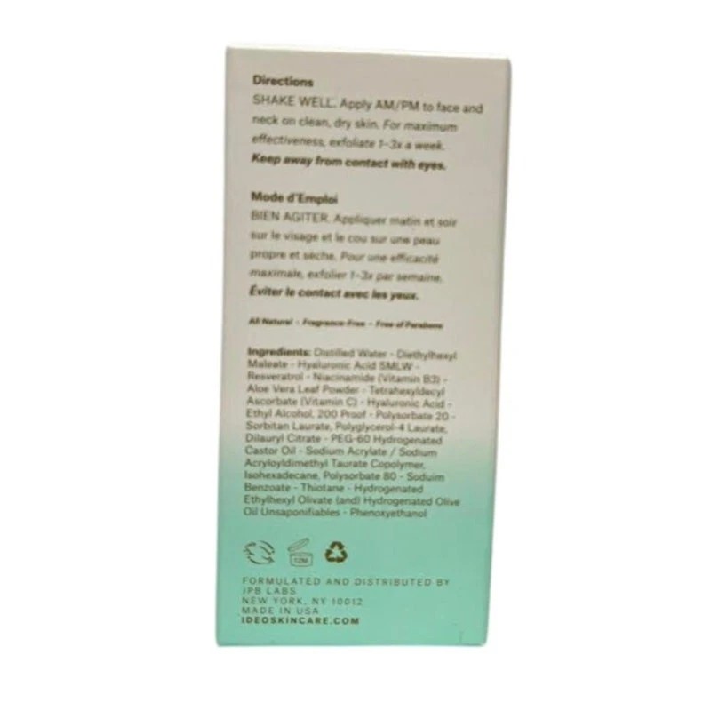 Ideo Skin Memory Serum 30 ml/1oz - New In Box