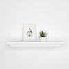 JOLLYMER Wall Mounted Floating Shelf with Hidden Gun Storage Compartment,