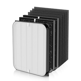 3000 Replacement Filter Compatible with Air Doctor AD3000, AD3500, and AD3500i Air Purifiers – 1 Premium Filter, 2 Carbon Filters, and 4 PreFilters – Compare to Part# ADF3001 ADF3002 ADF3003 ADF3010