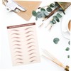 OHPHCALL Eyebrow Stencil Kit Makeup Supplies Eyebrow Transfers Stickers for