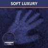 Baahrnom Luxury Bathroom Rugs 17" x 24" Extra Soft and