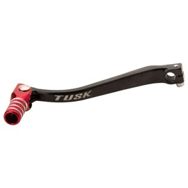 Tusk Folding Shift Lever Black/Red Tip For HONDA XR650L 1993-2009,2012-2024