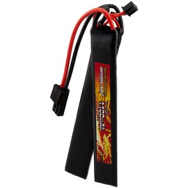 OPTION No.1 BIG POWER LIPO 1100mAh 7.4V サドルパック GB-0009M