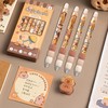 Grunlienus Capybara Pens, Cute Capybara Themed Click Pens, 0.5mm Fine