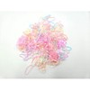 Elastic hair tie with case 180p / 케이스 포함 고무줄 헤어끈 180p