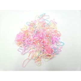 Elastic hair tie with case 180p / 케이스 포함 고무줄 헤어끈 180p