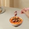 YOLCAR 5 Pairs Fiberglass Chopsticks, Reusable and Dishwasher Safe Chopsticks,