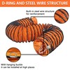 32FT Ducting Hose 10 Inch PVC Flexible Duct Hosing with