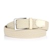 BSLLNEK Elastic Braided Belt, 1 3/8", Woven Stretch Belt for