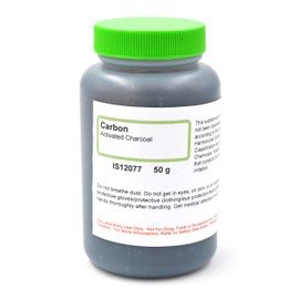 Carbon-Activated Charcoal, 50g - The Curated Chemical Collection