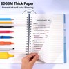 FLYING EAGLE 5 Subject Notebook 5"x7" Spiral Notebook 208 Pages