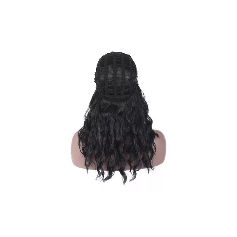 generic Peluca Africana Moda Pelo Largo Diario Pelo Rizado Ondulado