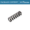QUARKZMAN Small Compression Spring x 10 Pieces Spring Steel Tension