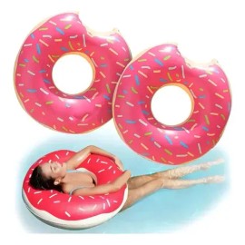 3pzs Salvavidas Inflables Donas Flotadores Para Alberca 90cm                                                                                          