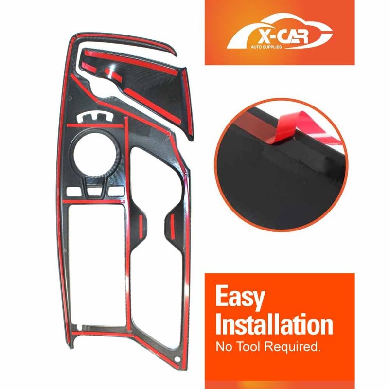 X-CAR Gear Shift Frame Trim for Kia EV6 2021-2025 Carbon