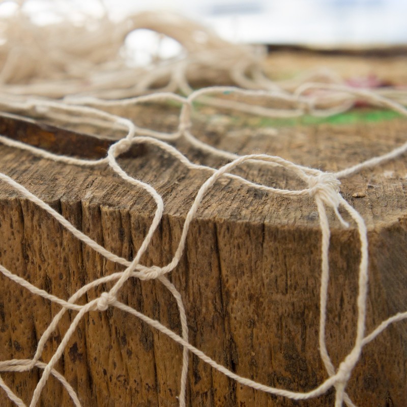 itenga Fishing Net 100 x 100 cm Natural Fish Net