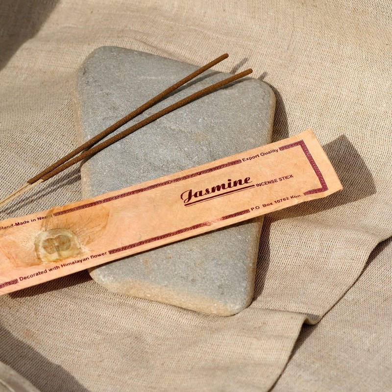 Bodhi Premium Jasmine Incense Sticks, Pack of 15 - Floral