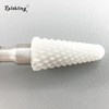 Rolabling Ceramic Nail Drill Bit White Flame Nail Drill Bit