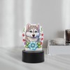 JISHSHAY Diamond Painting Night Light Diamond Art Table Lamps Gem