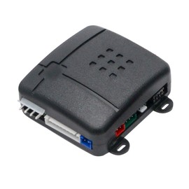 MASO Universal 12V Car Alarm Kit Remote Central Locking Kit Burglar Alarm Camper 2 Remote Controls Anti-theft with Shock Sensor