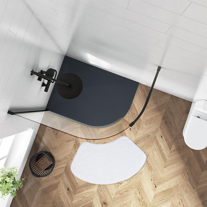 Allure Curved Bath Mat 48 x 80cm – 100% Cotton