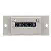 Electromagnetic Counter 0‑999999 6 Digit Industrial Pulse Totalizer for Machine