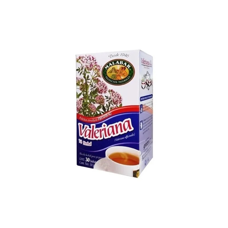 Té De Valeriana 30 Bolsitas Greenside Malabar