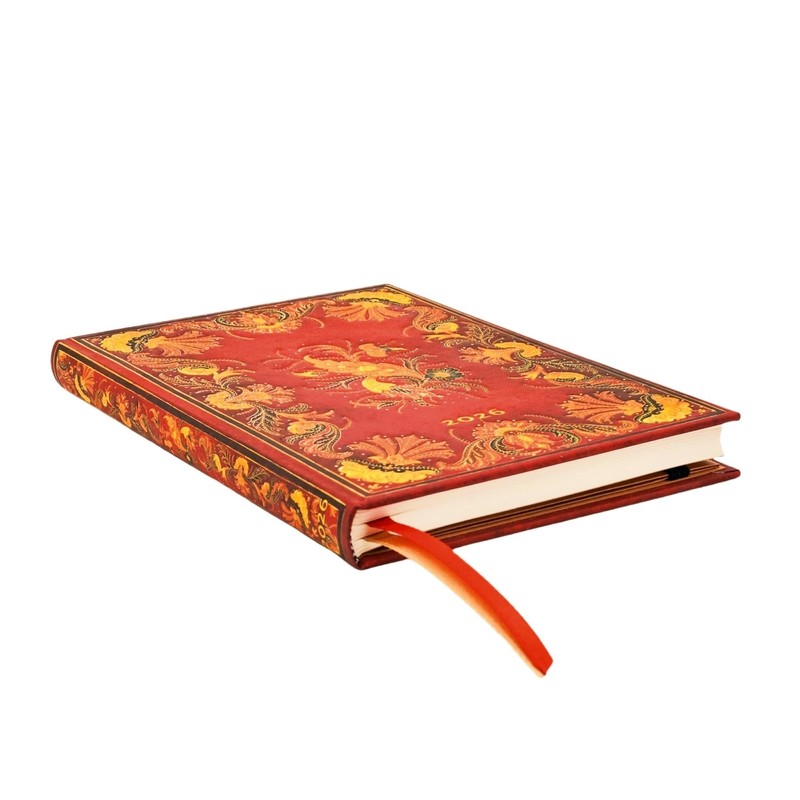 Paperblanks/Paperblanks 2026 English Diary Hardcover Fiammetta Midi DE0757-0
