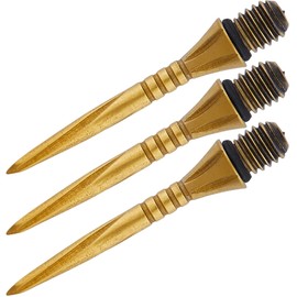 Unicorn Swytch Volute Converta Darts Points | Steel with Titanium Coating | Golden | 27 mm | Pack of 3