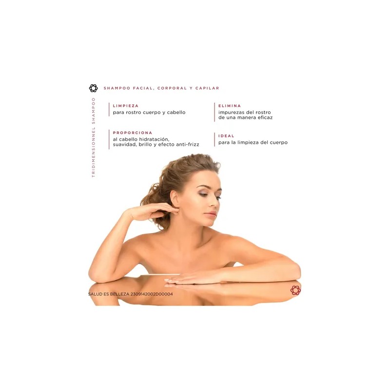 Aspidpro Nvi Tridimensionnel Shampoo Facial Corporal Capilar