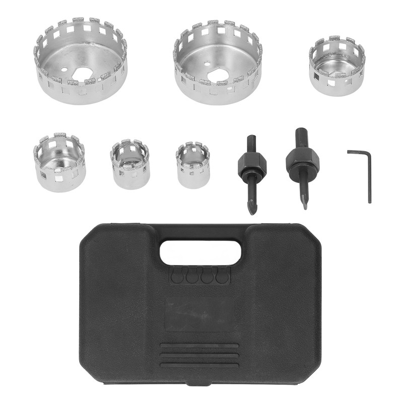 Brazing Hole Saw Set with Positioning Center Drill High Speed