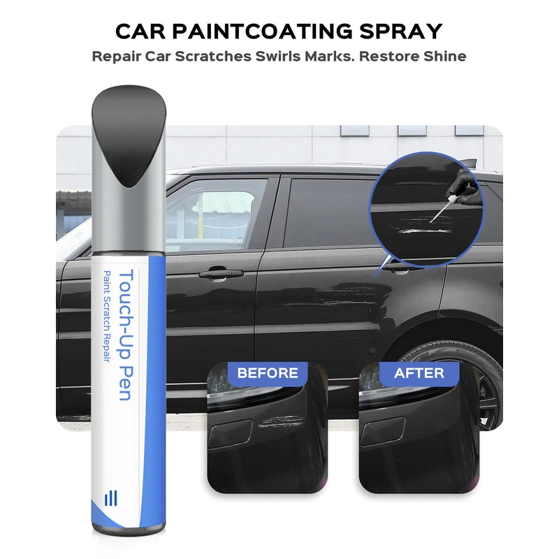 PARTS4EV Carpathian Gray Metallic(2204/LKT/1AU) Touch Up Paint Compatible with Land